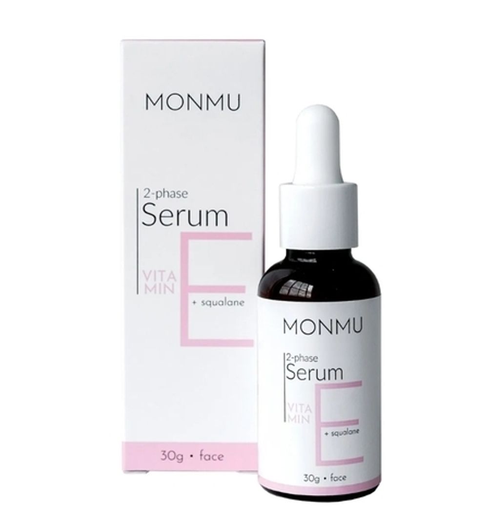 Monmu Двухфазная cыворотка с витамином E и скваланом