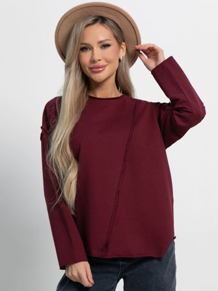Блуза Эйрин (бордовая) Б15103-35М LT Collection
