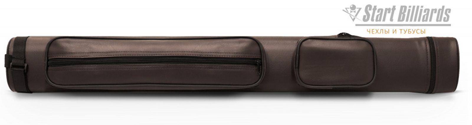 Тубус на 2 кия GuePod коричневый фото №1