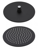 48-1C Лейка для душа метал круг. (ЧЕРНЫЙ) 300 х 300  HansenPRO  (20/1шт)