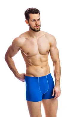 Мужские трусы BB02 Голубой