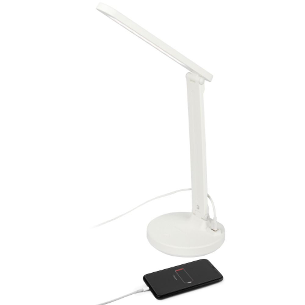 Настольный светильник ЭРА NLED-511-6W-W светодиодный аккумуляторный белый | Светодиодные настольные лампы