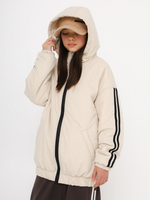 Куртка с лампасом, беж