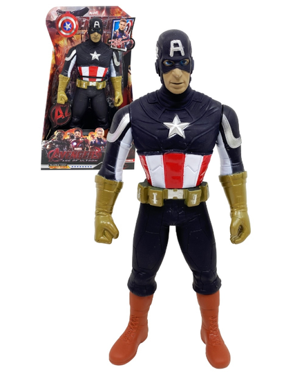 Фигурка " Капитан Америка " с подвижными конечностями 30 см