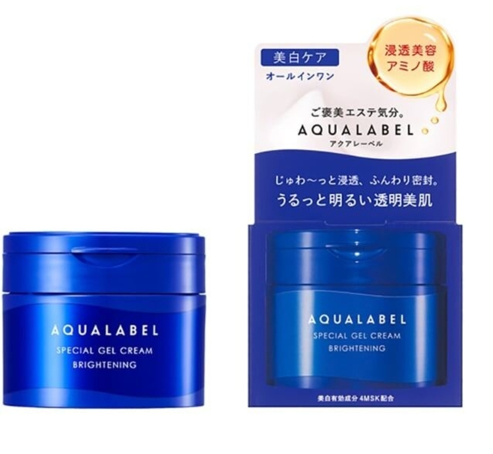 Shiseido AQUA LABEL Special Gel Cream White - универсальный отбеливающий гель-крем