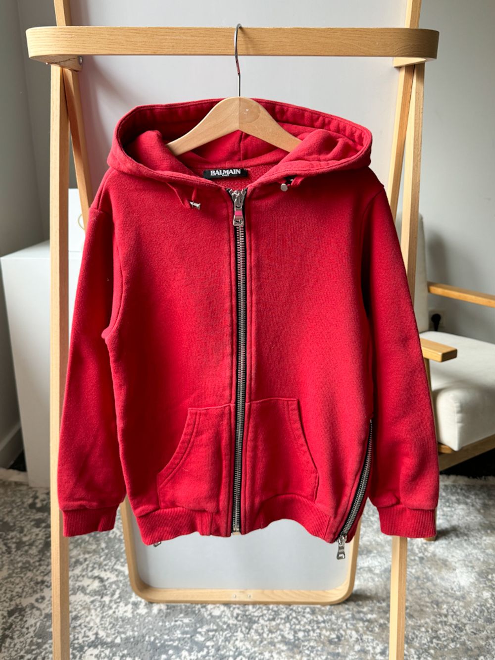 Хлопковая толстовка Balmain, 140