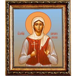 Варвара Лосева мученица. Икона на холсте.