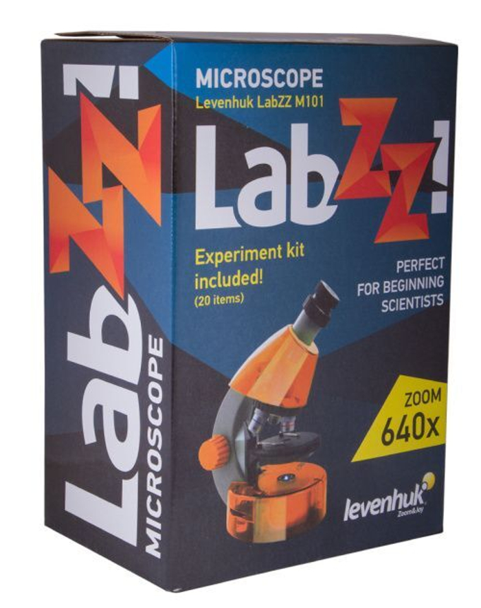 Микроскоп Levenhuk LabZZ M101 Лазурь