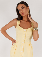 Платье сарафан на бретелях