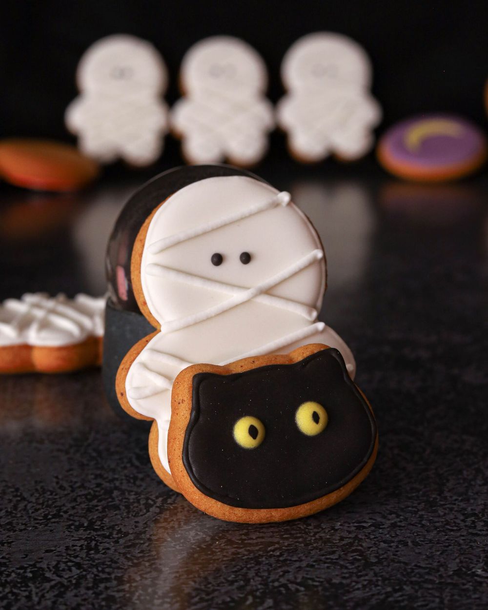 Набор имбирных пряников "Мумии", 6 шт.