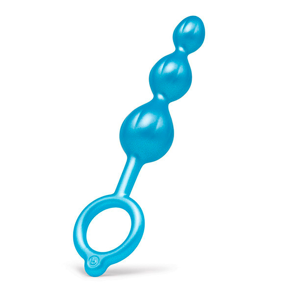 Набор из 3 силиконовых анальных стимуляторов b-Vibe Beaded Butties Bundle BV-079