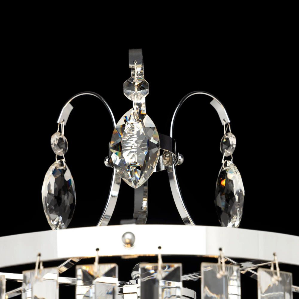 Citilux Инга CL335831 Настольная лампа хрустальная Хром