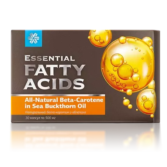 Натуральный бета-каротин и облепиха Essential Fatty Acids