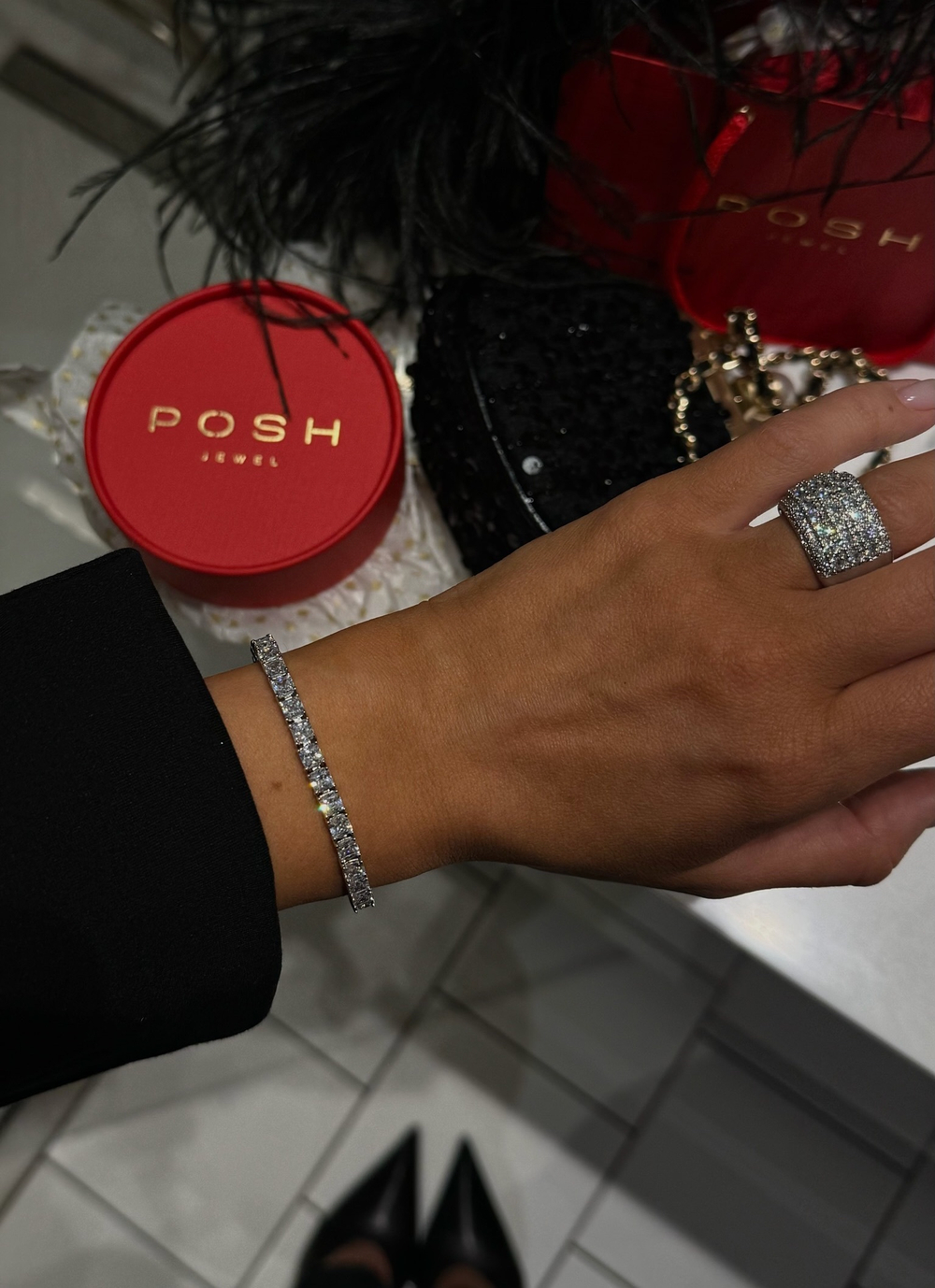 Кольцо Queen silver