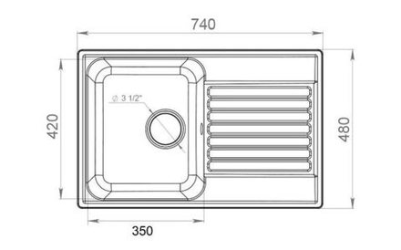 Мойка Merkury M 08