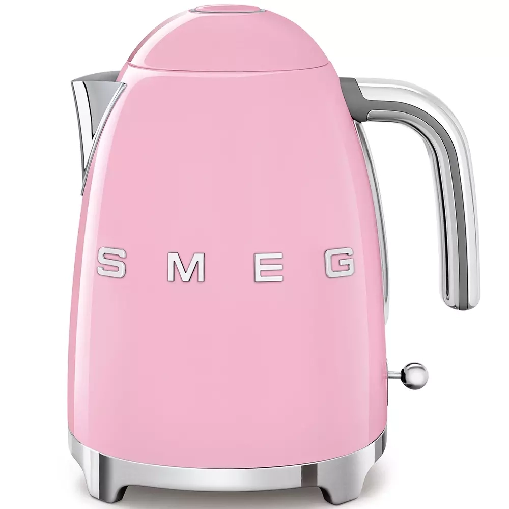 Чайник Smeg KLF03PKEU, розовый