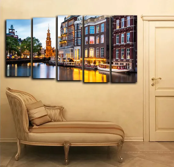 Модульная картина "Амстердам"