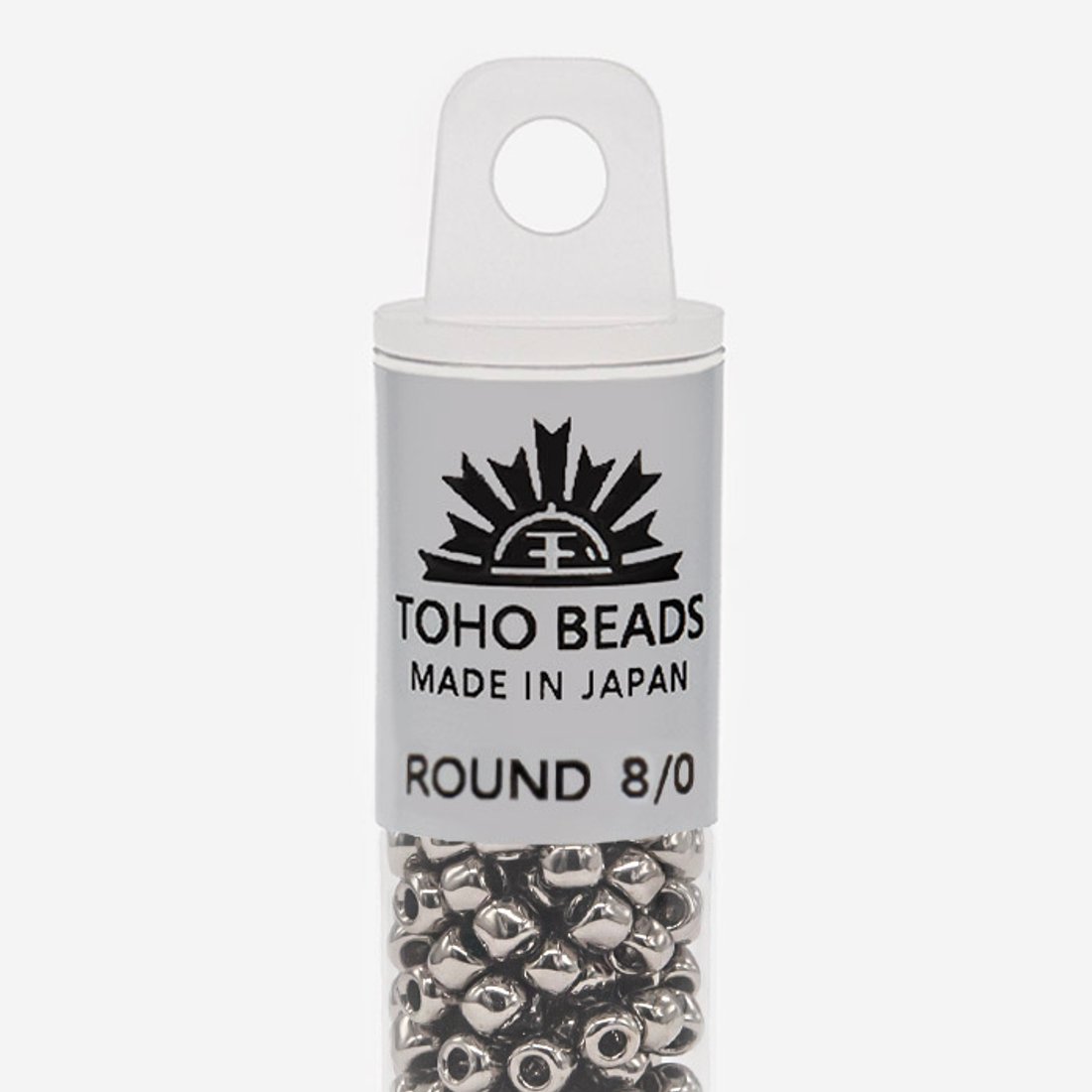 Японский бисер TOHO Round 8/0 (№711), металлизированный, непрозрачный глянцевый