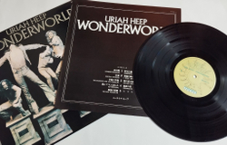 Винтажная виниловая пластинка LP Uriah Heep Wonderworld (Japan 1974) (No Obi)