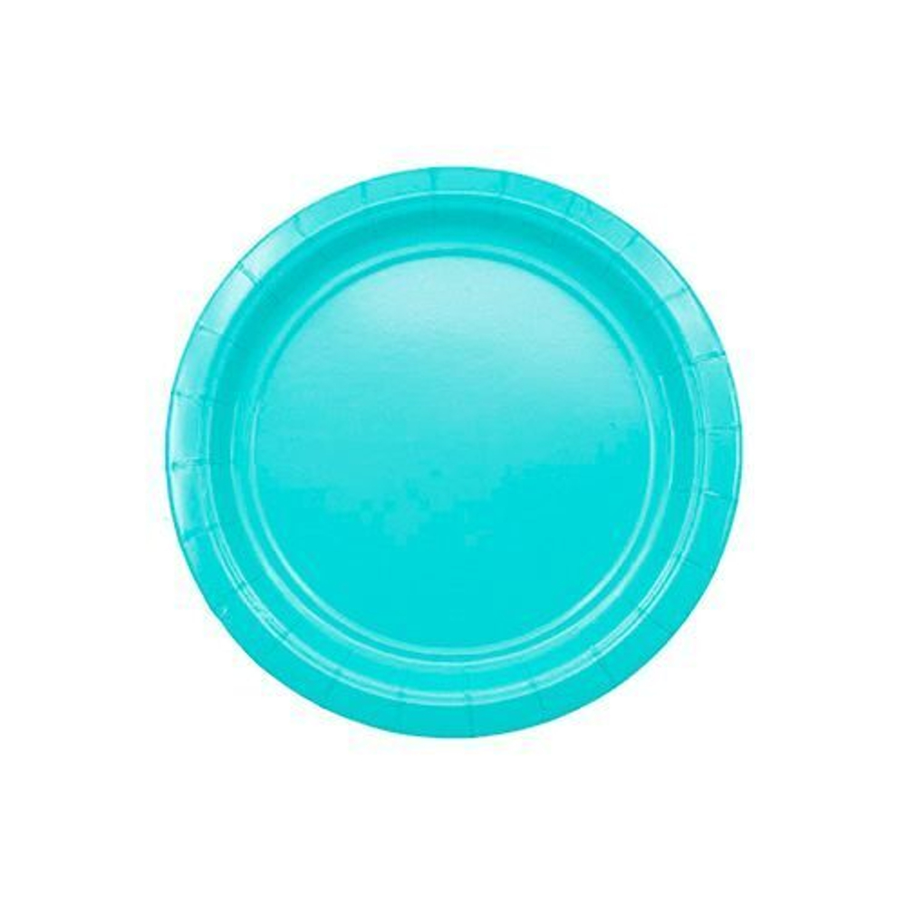 Тарелки бирюзовые Robin's Egg, 8 штук