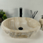 Раковина из оникса Erozy White EO-64319 51*41*14 0213