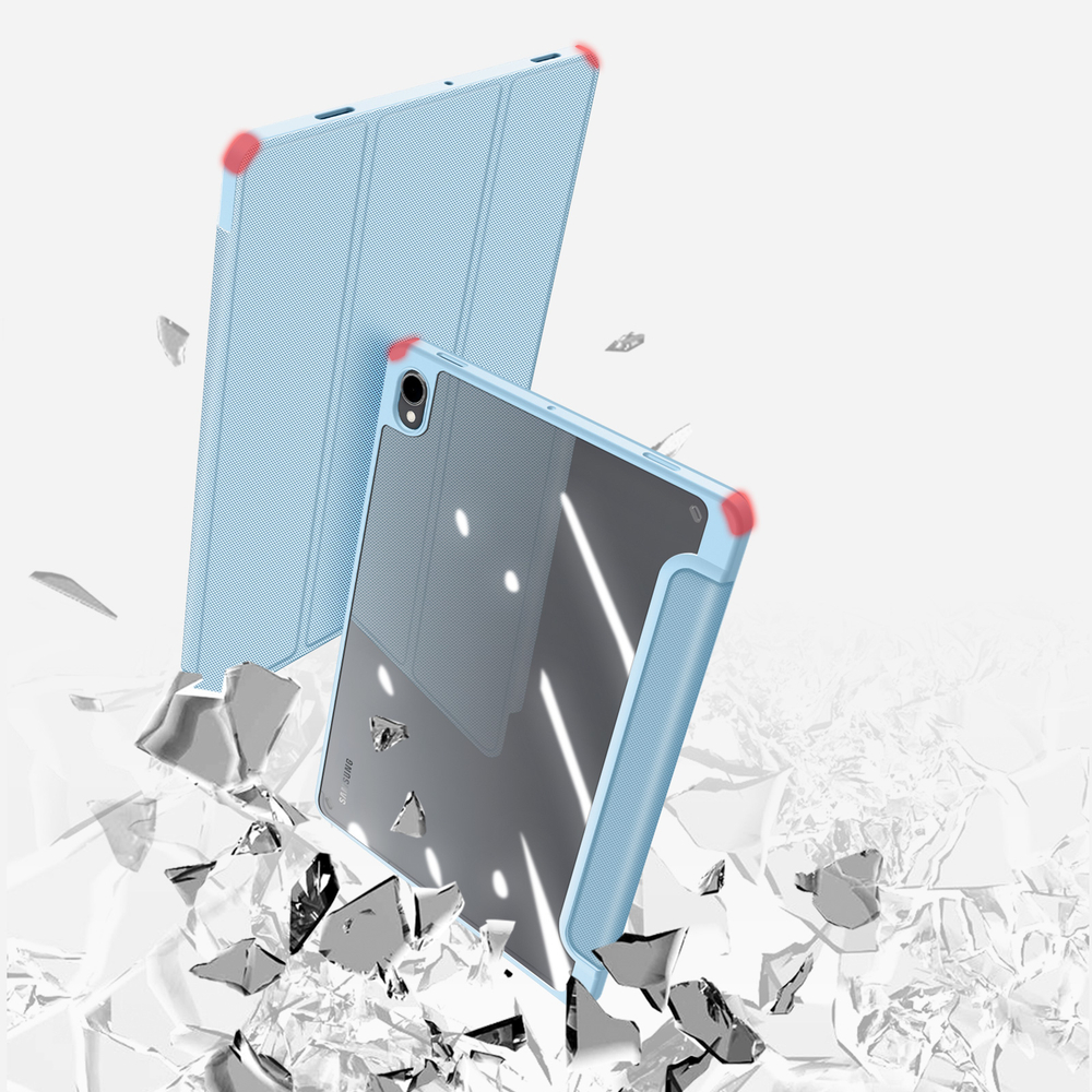 Чехол книжка синего цвета для планшета Samsung Galaxy Tab S11, серия Toby Series Case от Dux Ducis