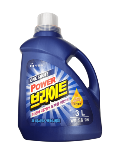 Средство для стирки жидкое с ферментами 3 л MUKUNGHWA One Shot Power Bright Liquid Detergent