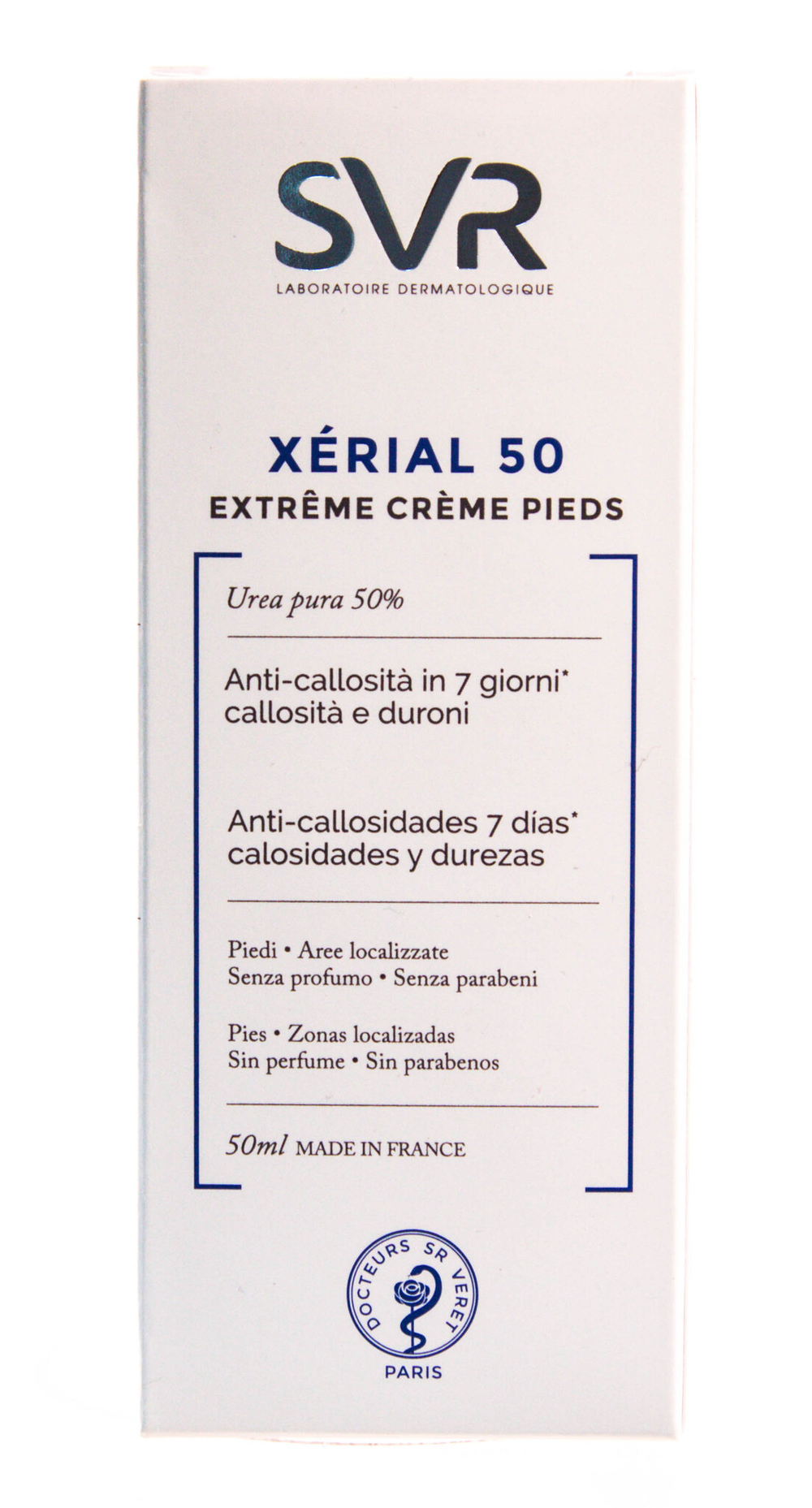СВР Ксериал 50 Экстрем Крем для ног SVR Xerial 50 Extreme Crème Pieds 50 мл