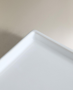 Zara Home поднос, фаянс, белый · 1576/102