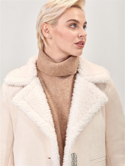 Шуба чебурашка тедди, SilverFox (арт. S1023cb)