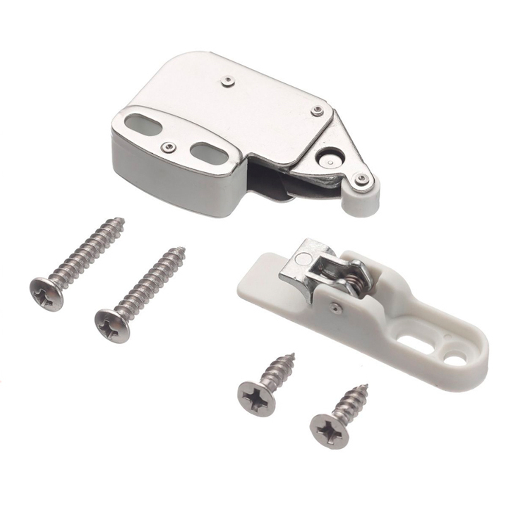 Нажимная защелка для люков Mini Latch GTV с ответной частью