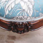 Кресло из палисандра в стиле Людовика XVI