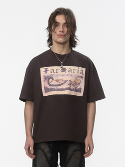 "LOOKING FOR TARTARIA" DARK BROWN T.
