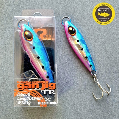 Пилькер TSURUGIYA GAN JIG 21g Blue Pink