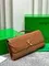 Клатч Bottega Veneta Andiamo коричневый