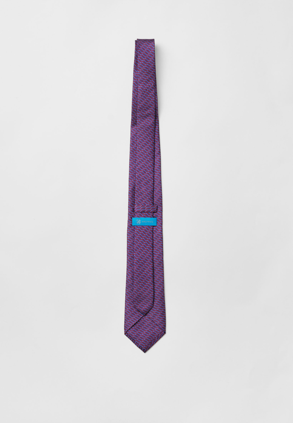 Галстук OVAL VIOLET RED
