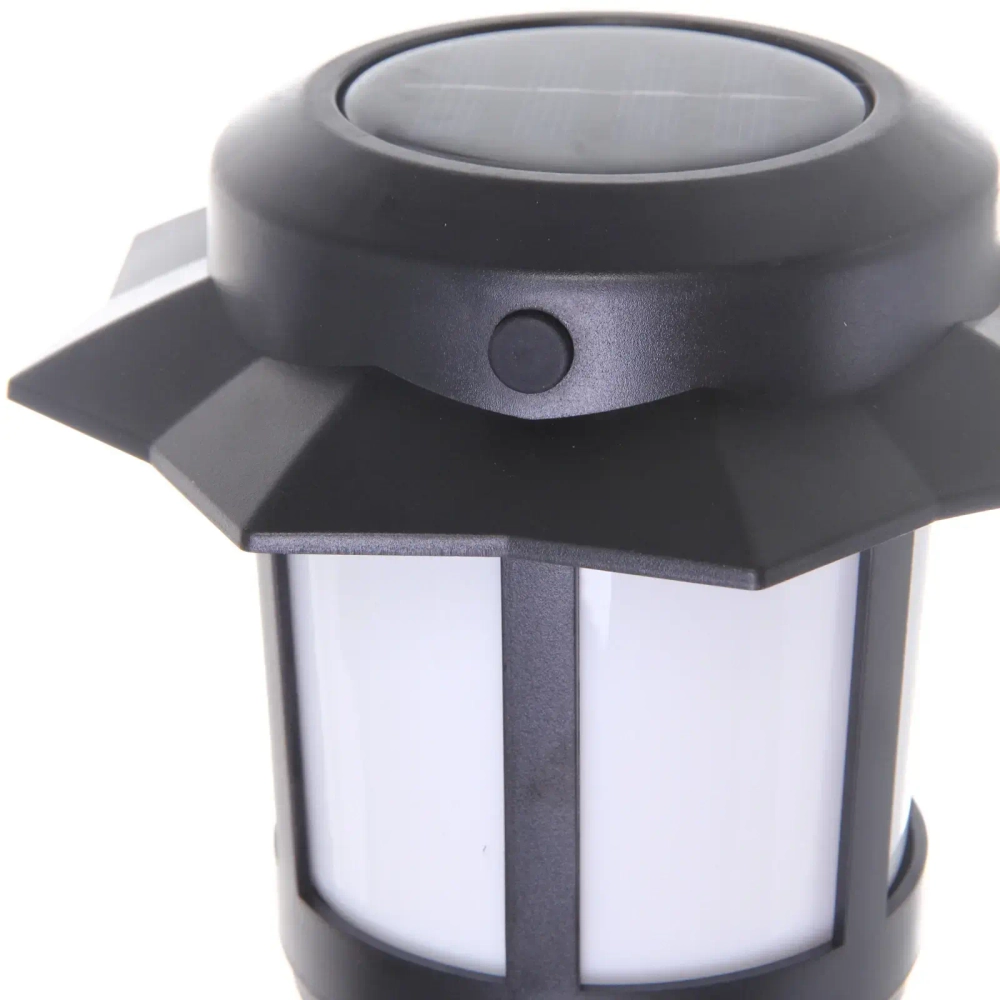 Фонарь садовый «Пронто» 12,5*12,5 см (h=45 см) на солнечной батарее (универсальный), Эффект горящего пламени