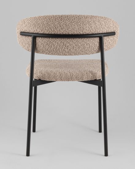 Стул Sevyn букле кофейный