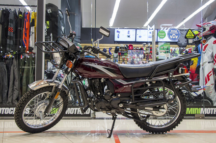 Эндуро мотоцикл Racer RC150-23A Tourist бордовый ПТС (Alpha, Альфа)