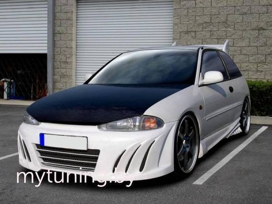 Передний бампер SHARK Mitsubishi Colt CA0