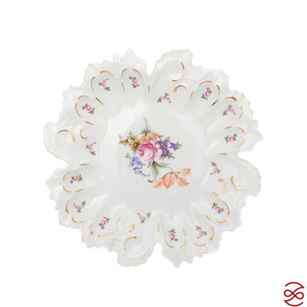 Блюдо фигурное круглое Queen's Crown Полевой цветок 35 см