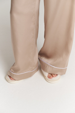 Пижама из тенселя с кантом - размер S