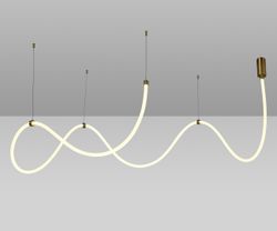 Kink Light 08031K-500,20(4000K) Подвес димм.Венди бронза