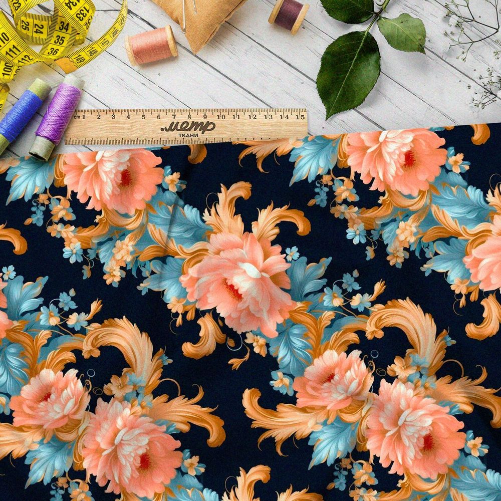 Ткань Барби красочные колебания моментов