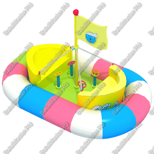 КАЧАЛКА "КОРАБЛЬ С СОКРОВИЩАМИ"