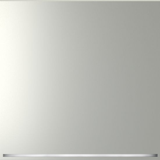 Выключатель встраиваемый VOLTUM S70 одноклавишный с подсветкой 10А, (сталь)