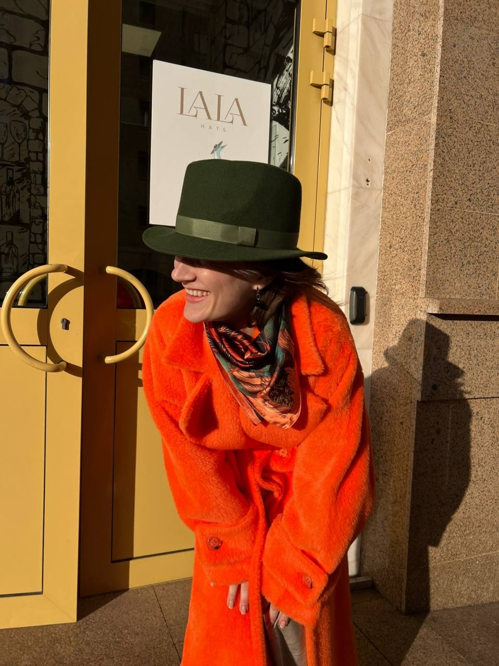 Федора классика лесной с аккуратными полями