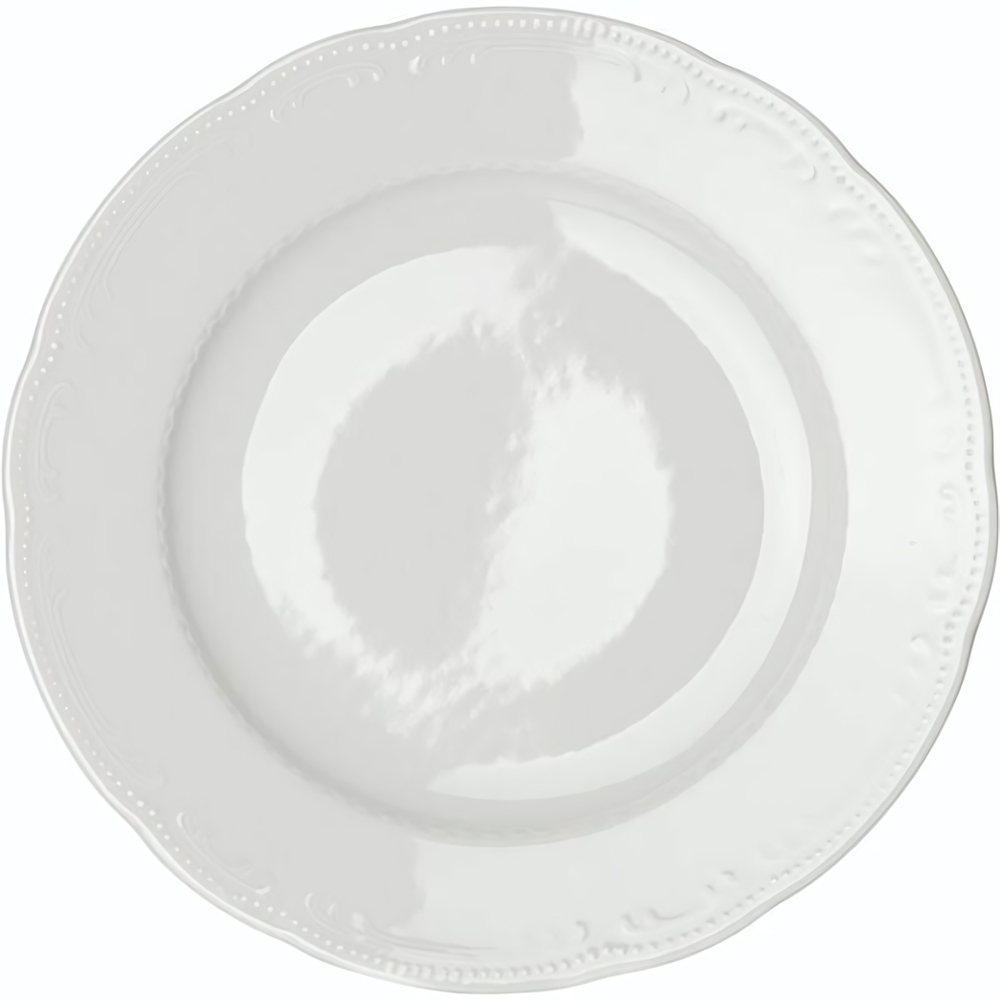 Тарелка «В.Виена» мелкая;фарфор;D=280,H=25мм;белый (Цвет: белый)