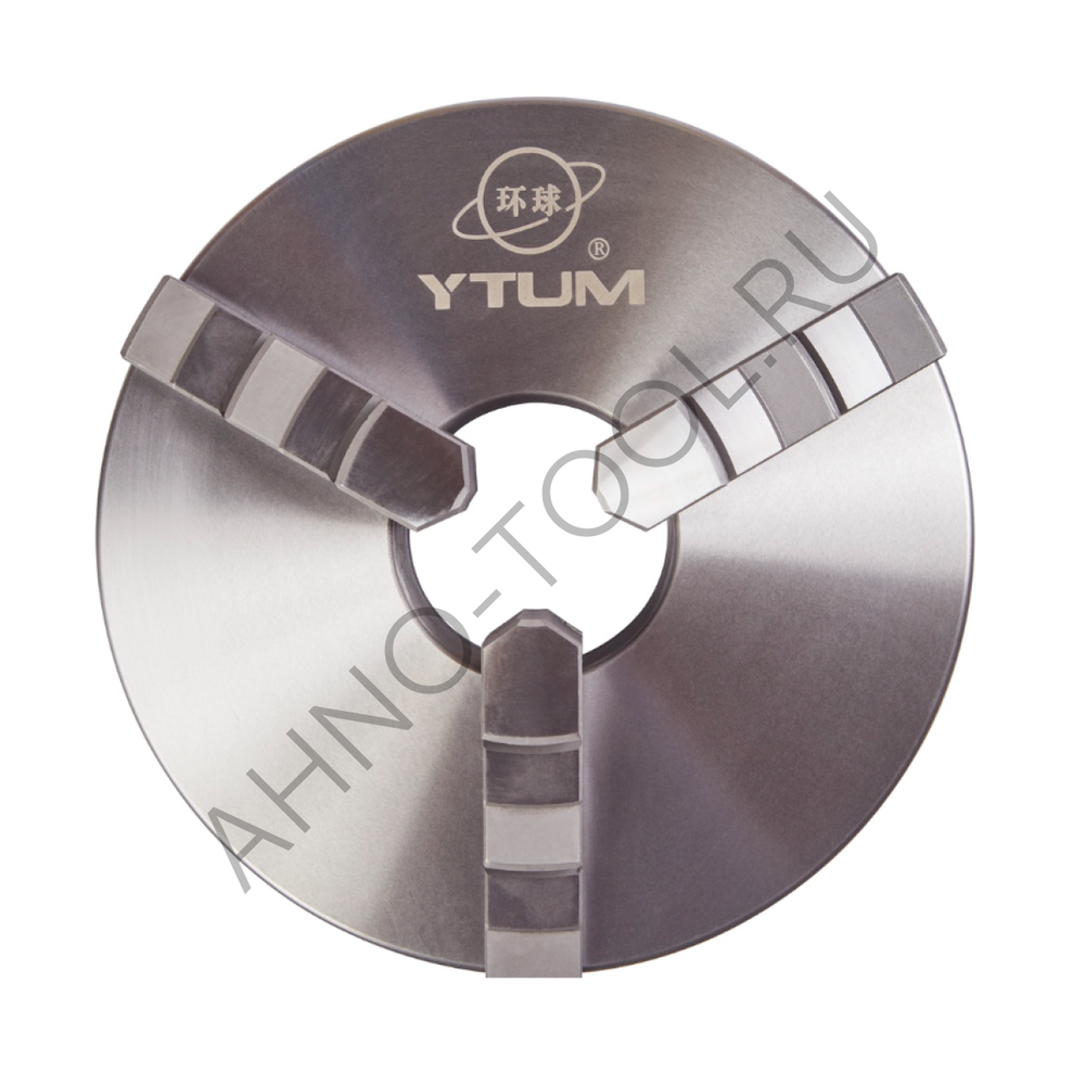 Патрон токарный 250мм 7100-0083 (K11-250/D8) "YTUM UNIVERSAL" прям.и обр. кулачки