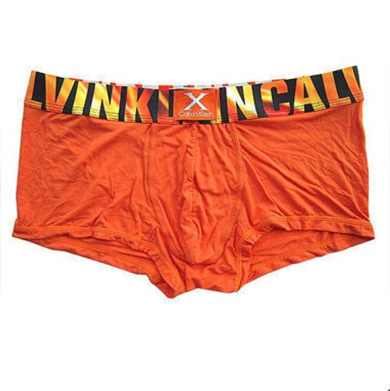 Мужские трусы боксеры Calvin Klein X Galaxy Fire Orange